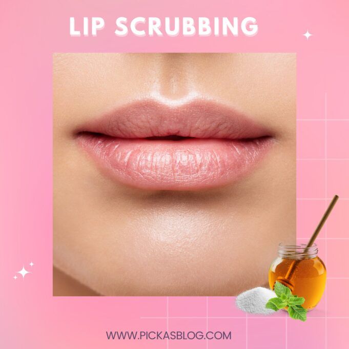 Lips Scrubbing Lips Scrubbing