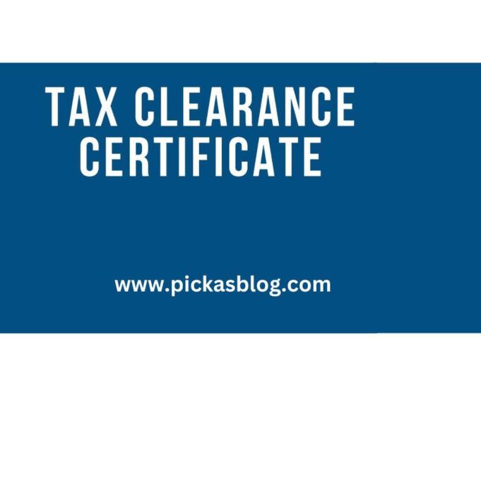 How To Get Tax Clearance Certificate In Nigeria Tax Clearance Certificate