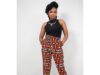 High Waist Ankara Trouser and Top Styles for Ladies High Waist Ankara Trouser