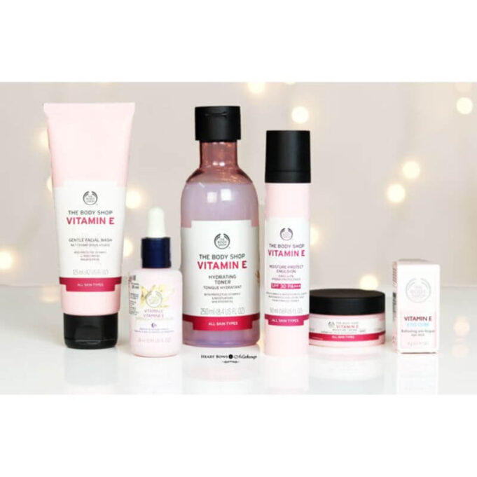 TheBodyShop Vitamin E Range and How to use it TheBodyShop Vitamin E Range and How to use it